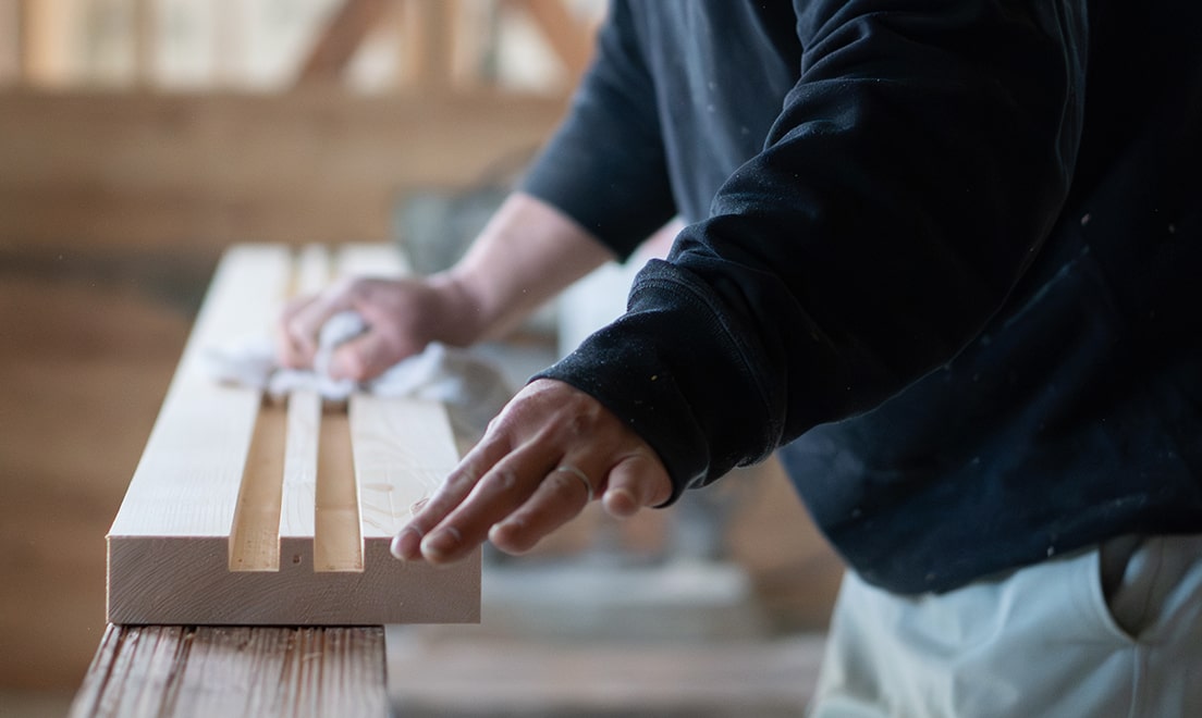 職人による住まいづくり